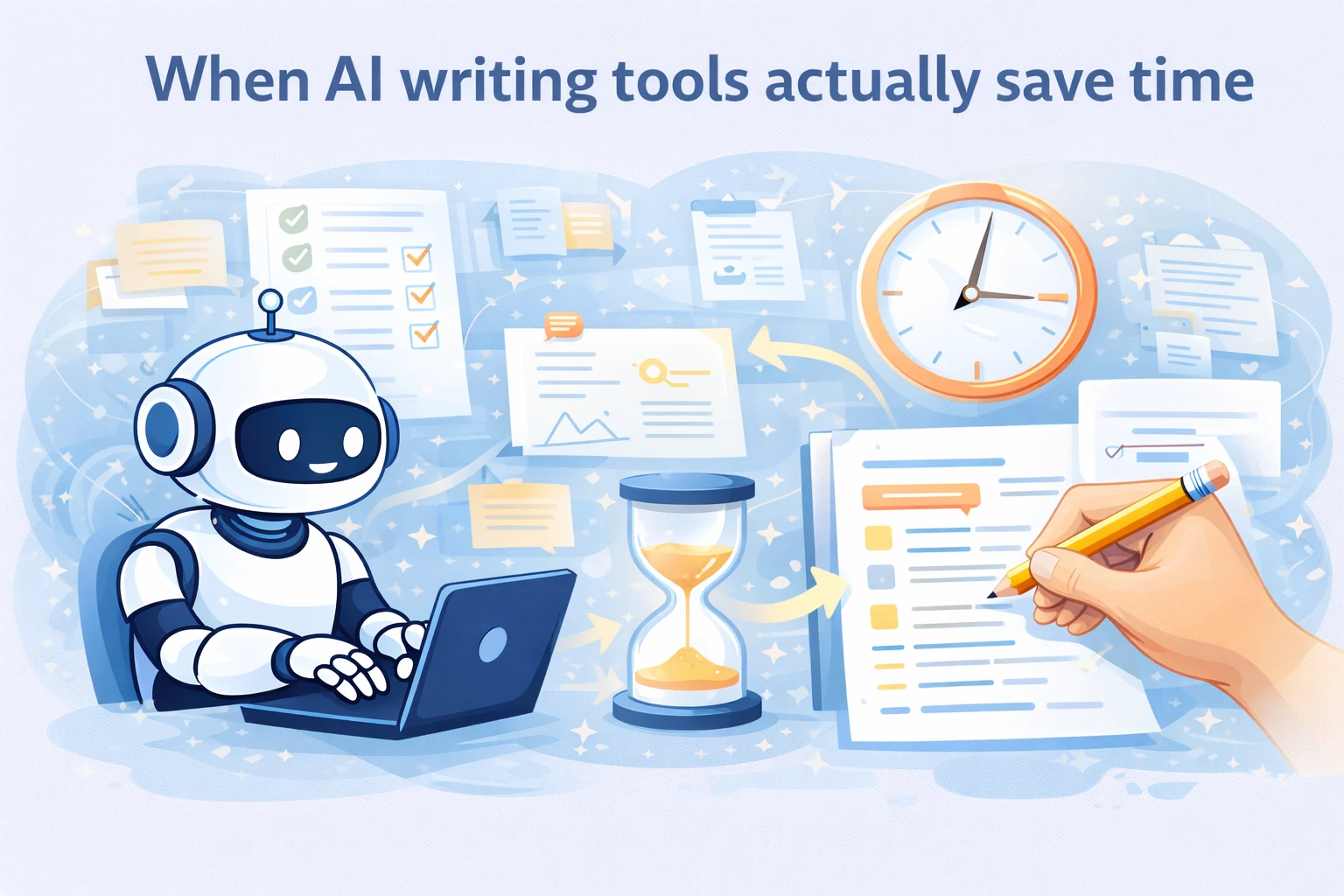 when ai writing tools actually save time