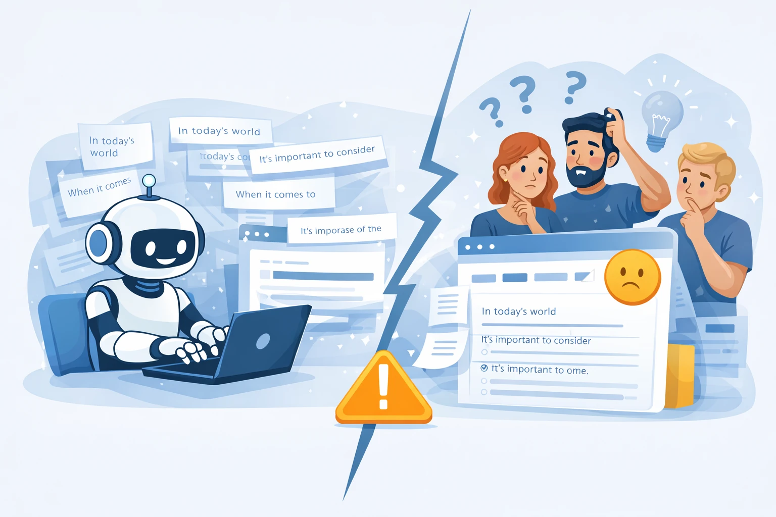 why ai-written content sounds generic