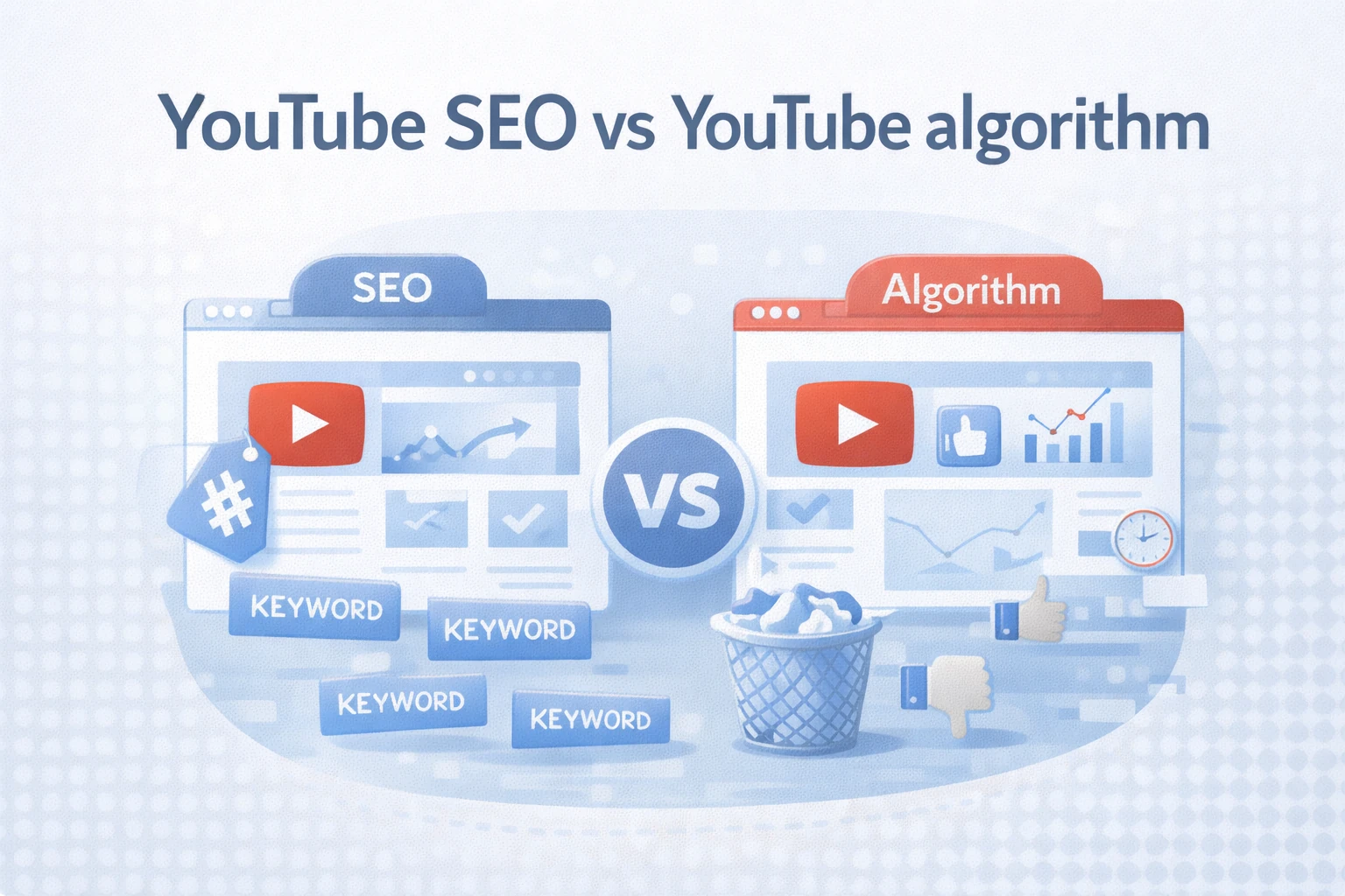 YouTube SEO vs YouTube algorithm