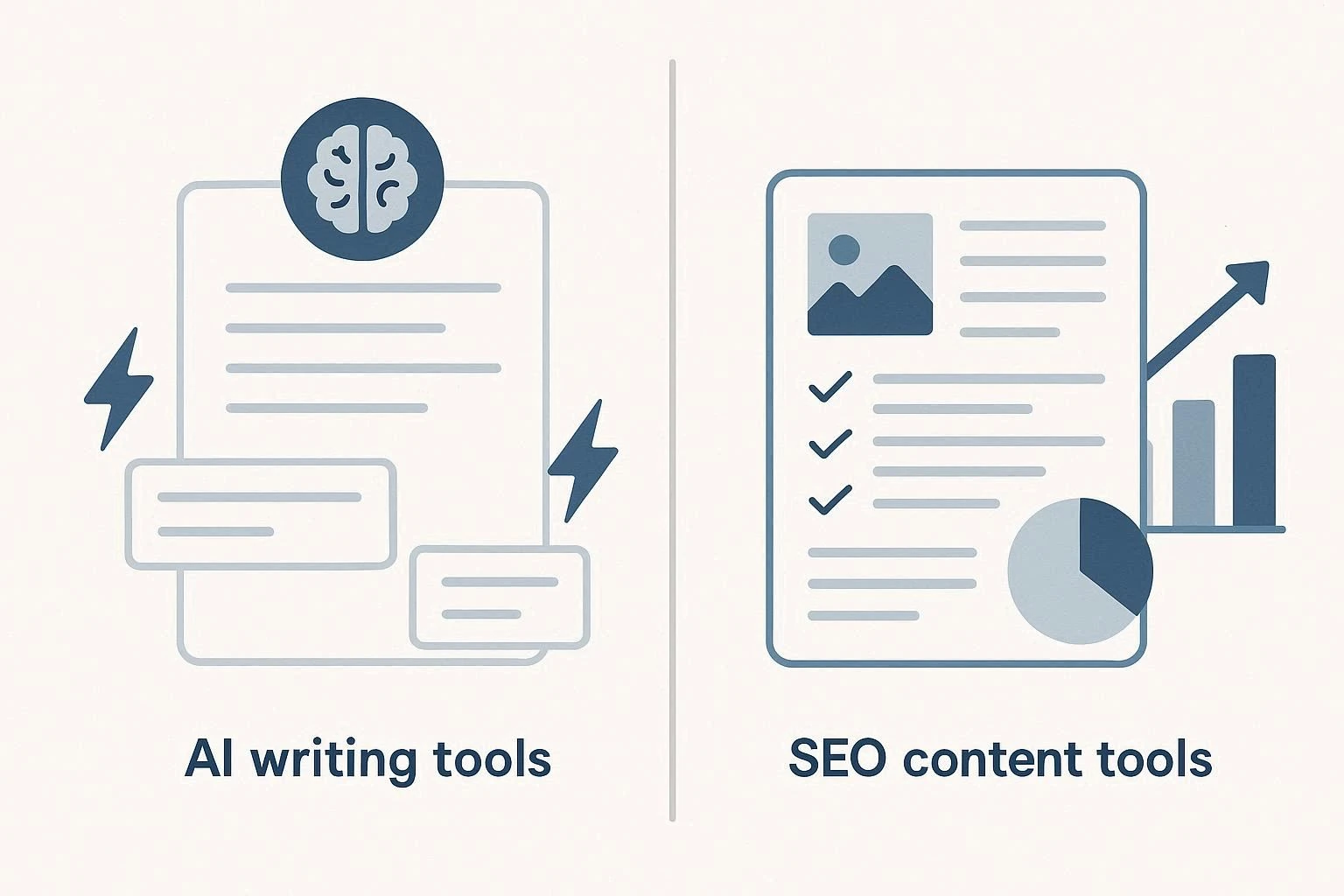 ai writing tools vs seo content tools